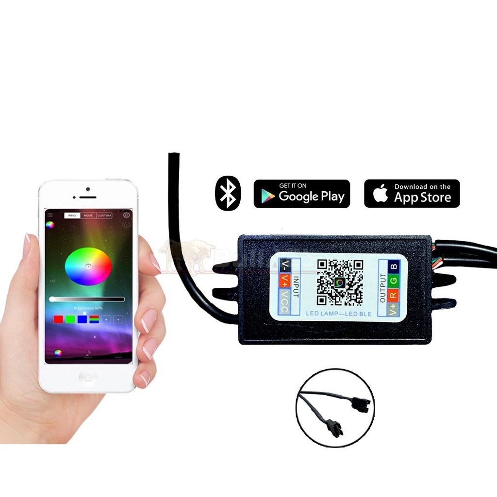 Modul Rgb BLUETOOTH LED CONTEOLLER APP MOBILE WIRELESS