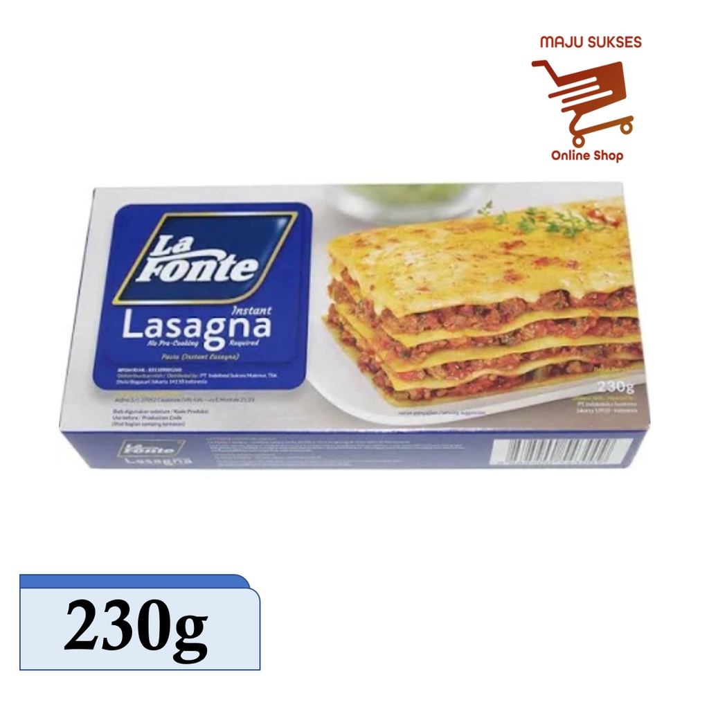 

La Fonte Pasta Lasagna Instan 230 g