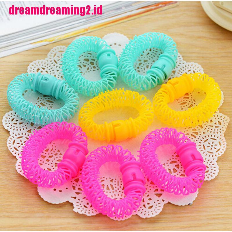 （✔✔❤8 Pcs Alat Keriting Rambut Model Spiral