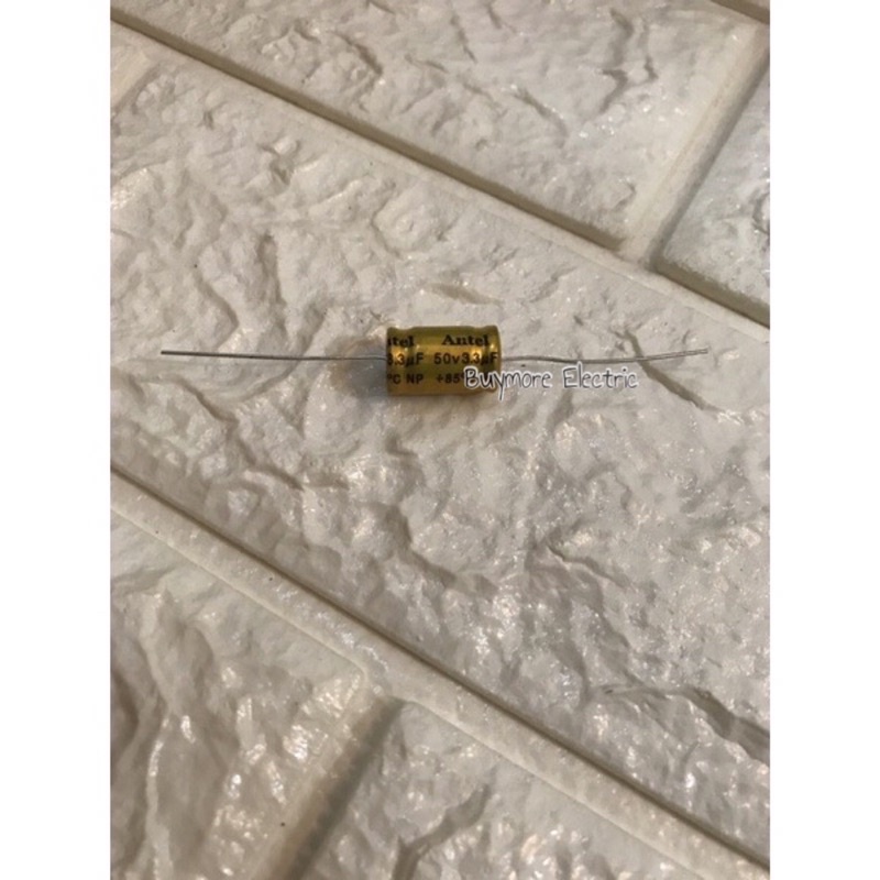 (Isi 1 pcs) ELCO 3.3UF 4.7UF 2.2UF 50V NONPOLAR ELKO 3,3UF 4,7UF 2,2UF ELCO 50V ELCO NON POLAR ANTEL