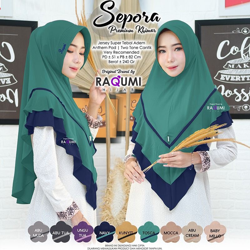 SEPORA Premium KHIMAR ORI RAQUMI-5
