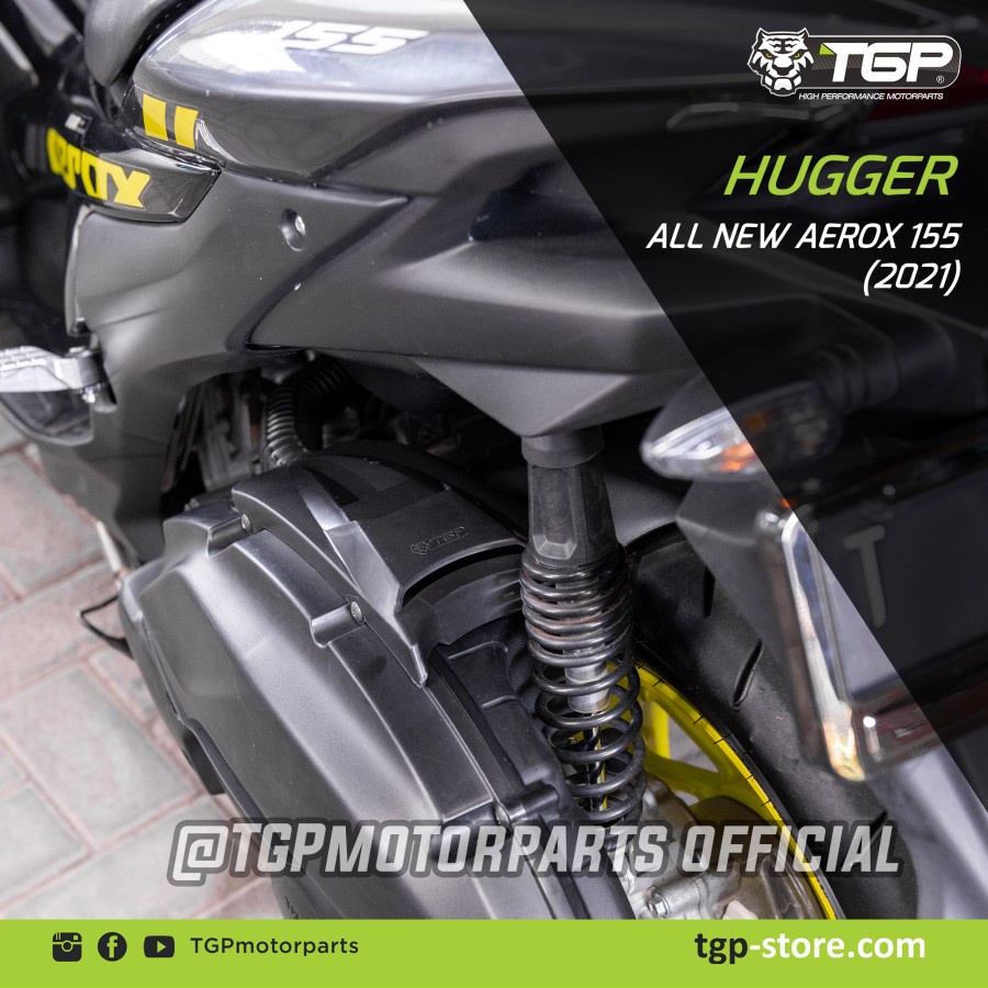 SPAKBOR KOLONG HUGGER ALL NEW AEROX 150 CONNECTED VARIASI ASLI TGP