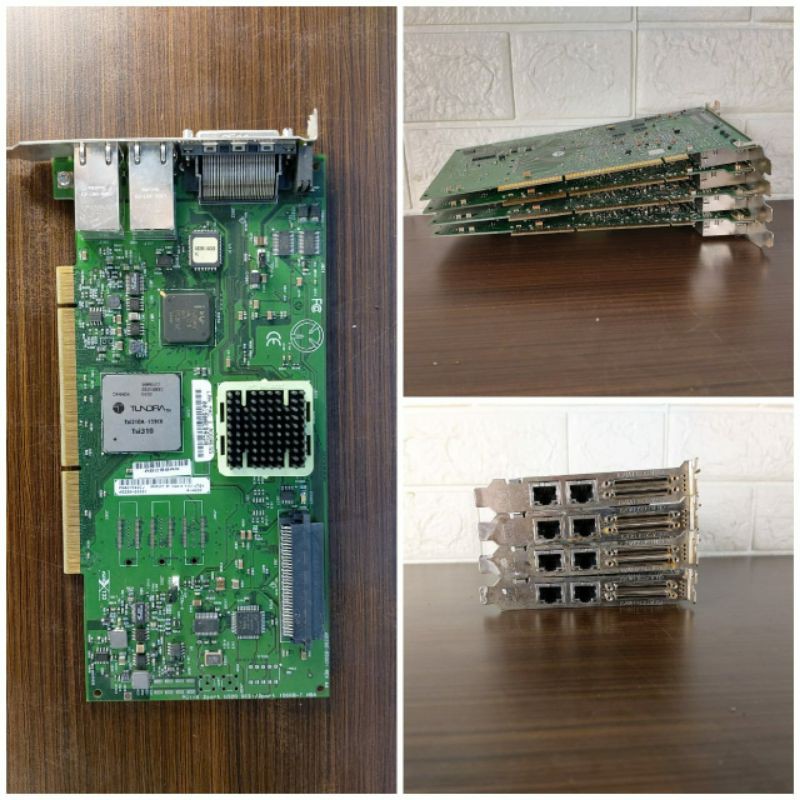 PCI HP AB290-69001 2-port 1000Base-T Gigabit Network Adapter AB290-60001 AB290A berkualitas