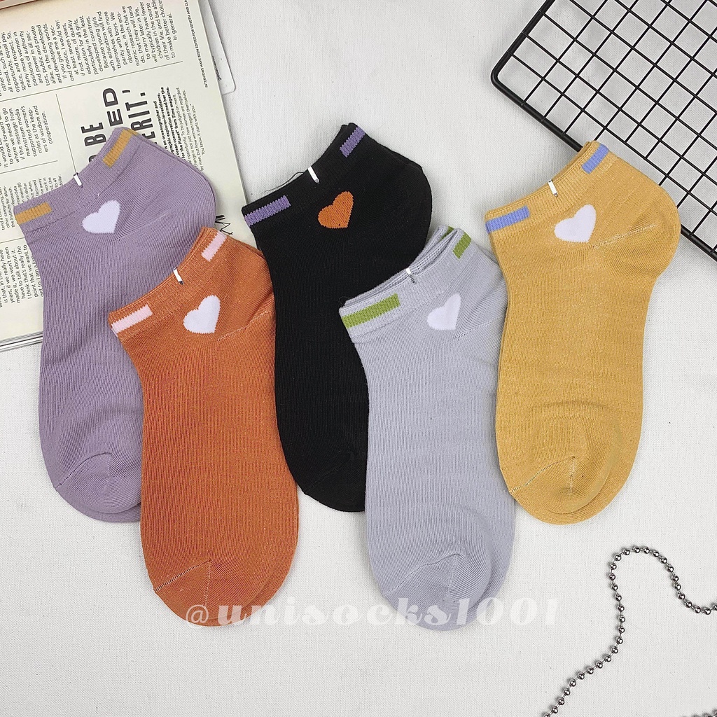 Import Kaos kaki pendek cewe wanita motif tebal  lucu karakter pendek woman socks ankle sock tebal bermotif kualitas premium-5