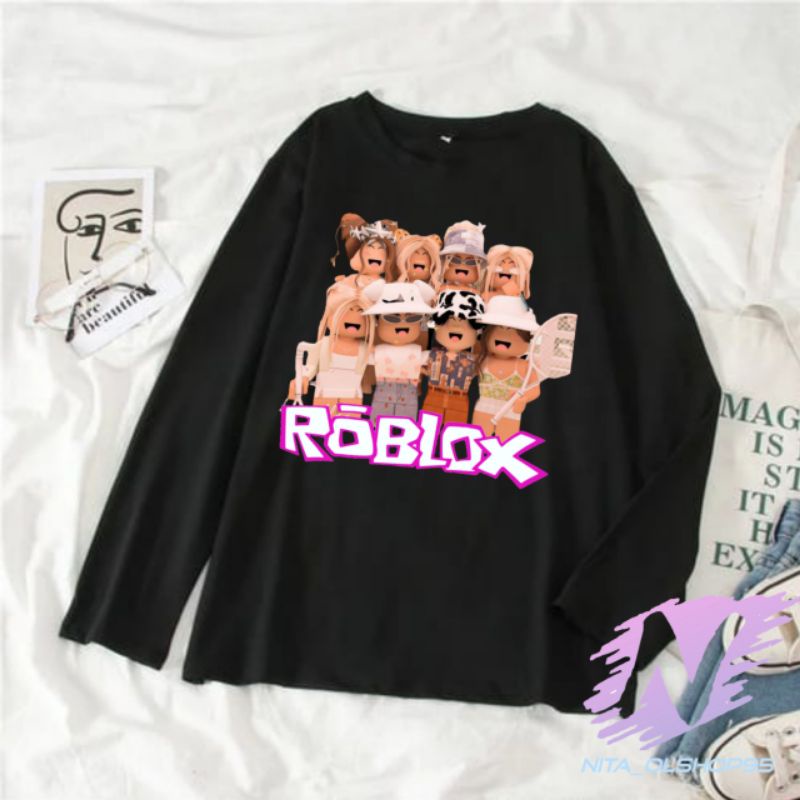 kaos roblox kaos anak lengan panjang roblox sahabat