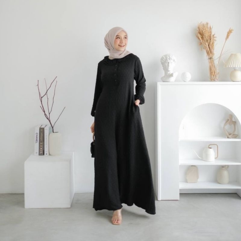 Dress wanita Muslim || Ruby Dress || by odeca Original