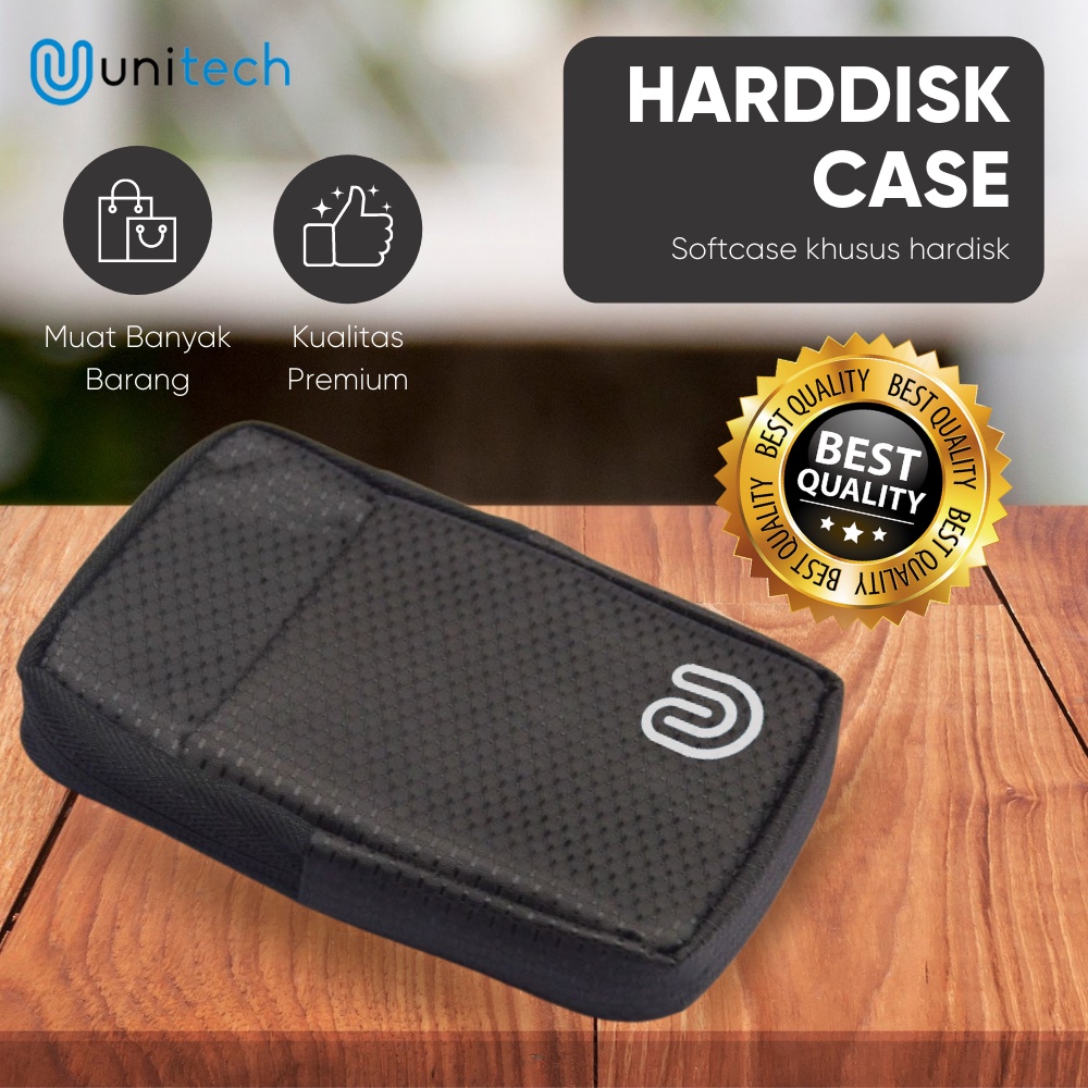Case External Harddisk 2.5&quot; Unitech Pouch / Sarung External Harddisk