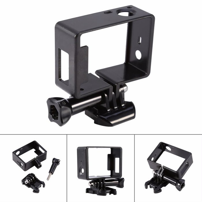 Protective Side Border Frame Case Bumper for GoPro Hero 3 dan 4 - GP04