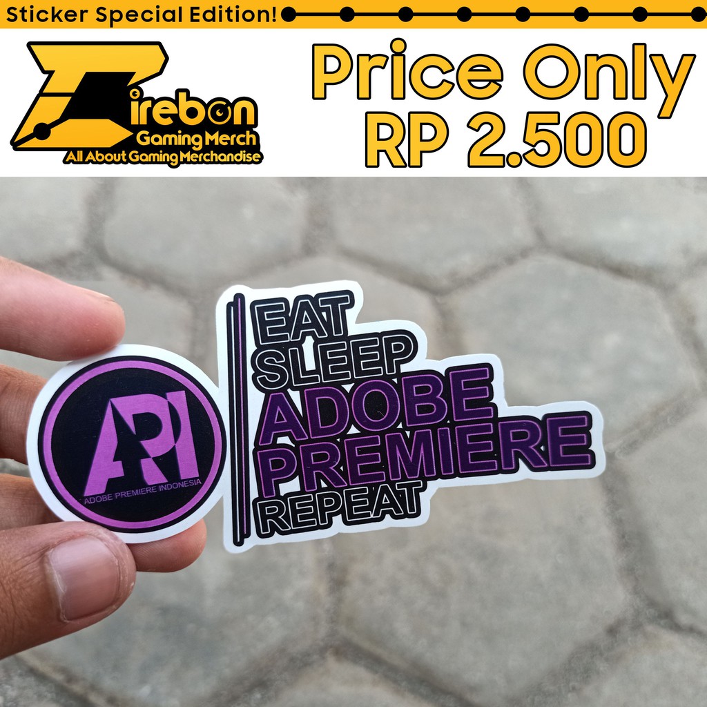 

Sticker Stiker Eat Sleep Adobe Premiere Repeat Official Website