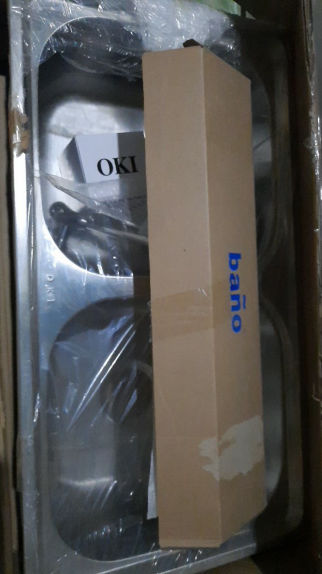 Bak Cuci Piring 2 Lubang Stainless Tebal 78x43