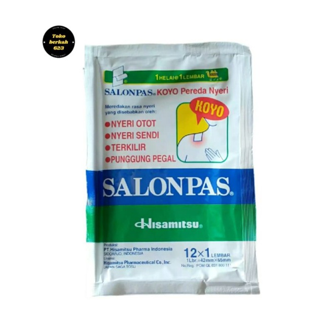 SALONPAS Koyo Pereda Nyeri Isi 12 Lembar