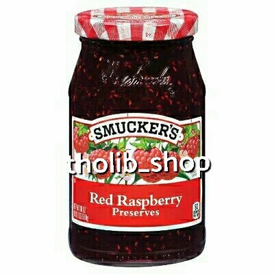 

smucker's preserves red raspberry 510gr jar