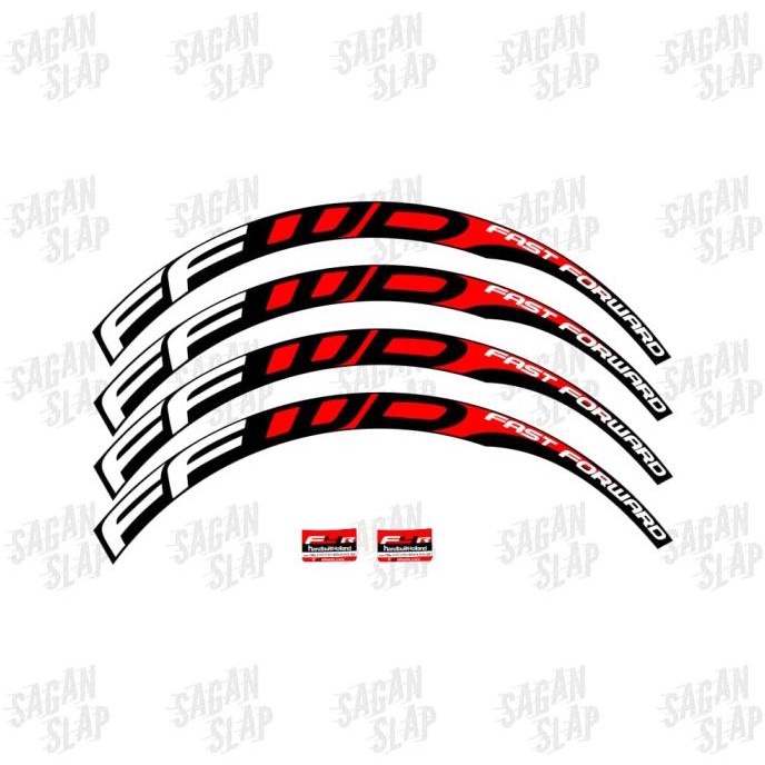 Jual Stiker Ffwd F R Lebar Stiker Cm Sticker Decal Rim Rims Velg