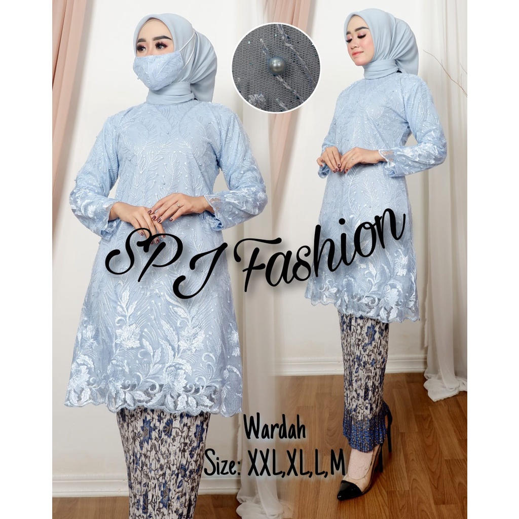 ATASAN TUNIK KEBAYA MODERN - ATASAN TUNIK TILE - KEBAYA BROKAT - KEBAYA KONDANGAN TERBARU - KEBAYA PESTA-KEBAYA WISUDA KEKINIAN-TUNIK MODERN-TUNIK BUSUI