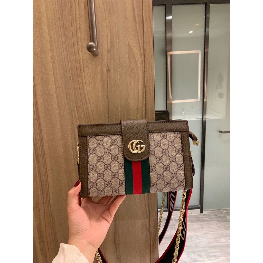 gucci backpack with chain