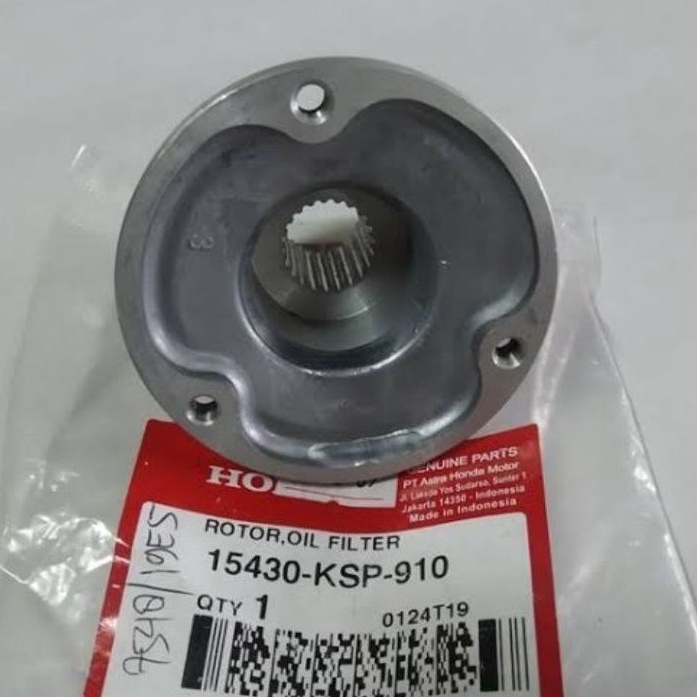 Rotor Oil Filter Rotor Saringan Bak Kopling Oli Honda Mega Pro New & CRF150 Original