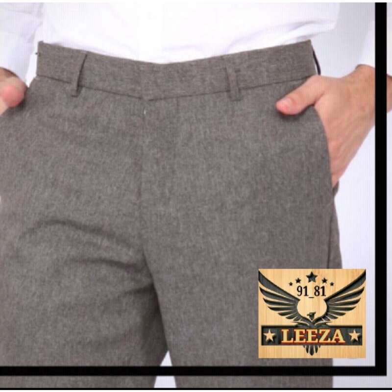 (PROMO)CELANA KANTOR PRIA CELANA FORMAL SLIMFIT TERLARIS (COKLAT MUDA &amp; TUA)Size : 28-44