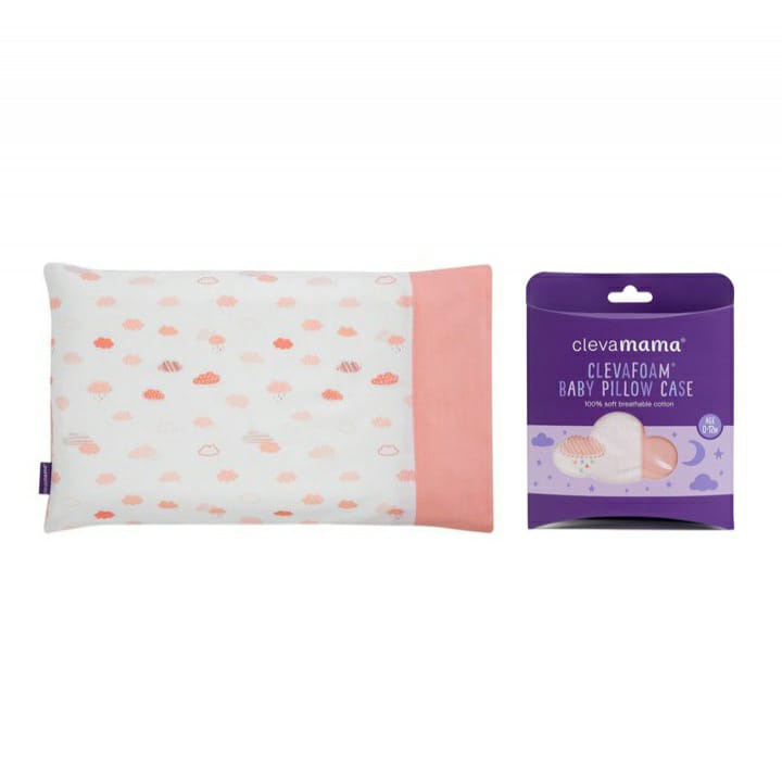 Clevamama Clevafoam Baby Pillow Case (123881/123879/128142D) - Sarung Bantal