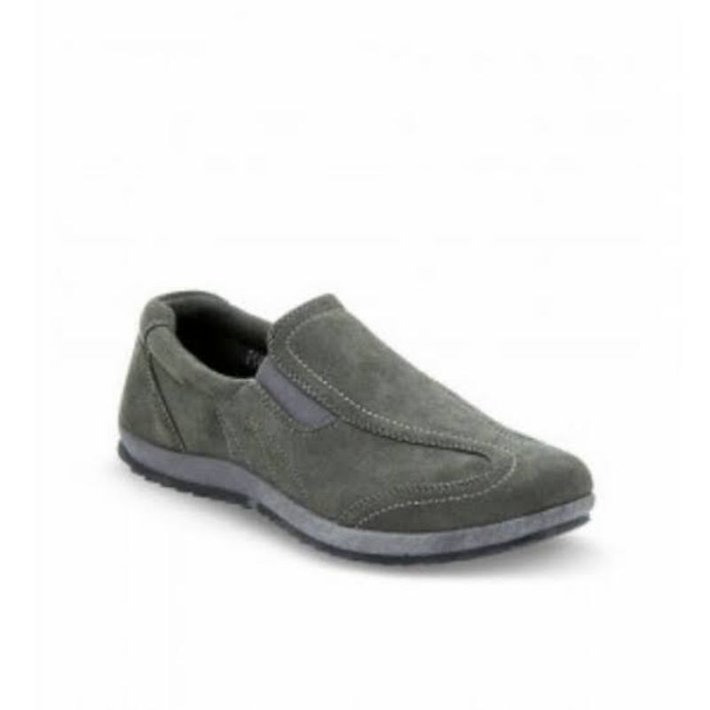 Alive sepatu pria warencio size 41 warna abu bahan suede