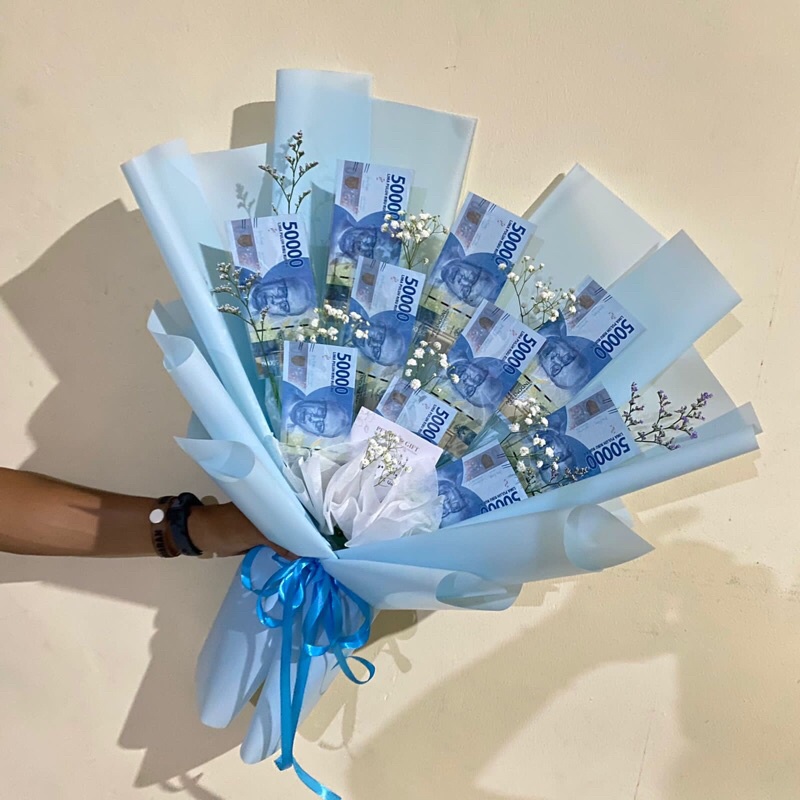 Money Bouquet pecahan 50rb