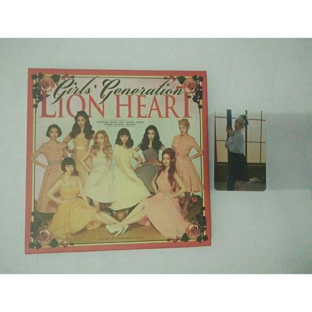 SNSD Lion Heart Album + Taeyeon photocard