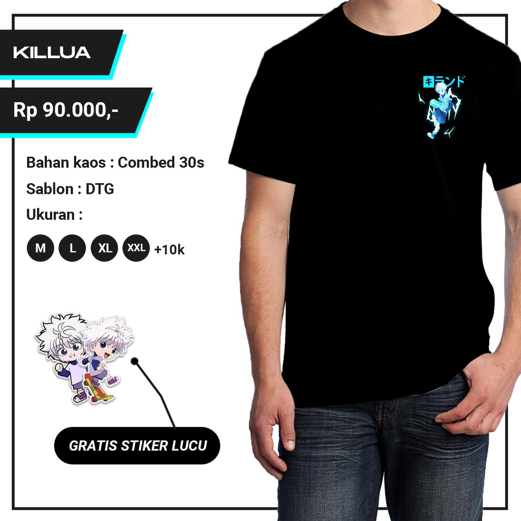 T-shirt KILLUA - HUNTER X HUNTER