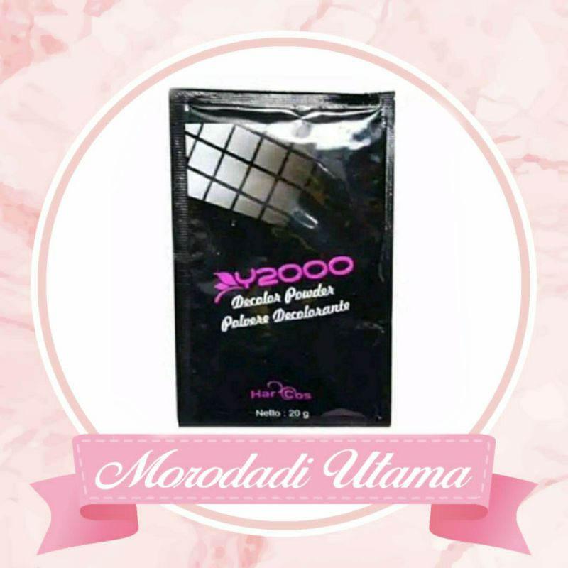 Y2000 Bleaching Powder Sachet 20gr