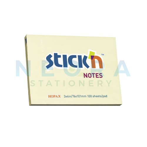 

Stick'n Memo Tempel [3x4 Inch] Yellow Pastel 21008