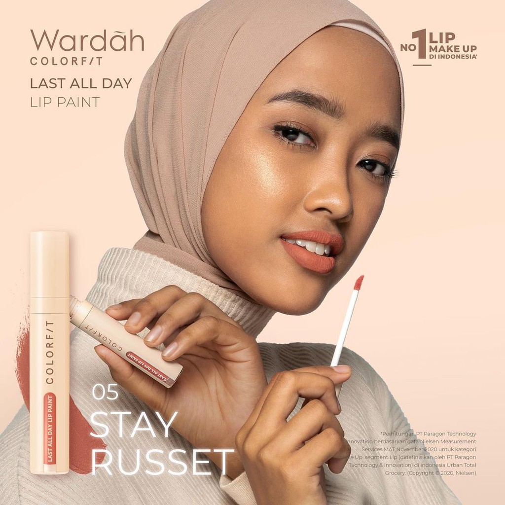 Wardah Colorfit Last All Day Lip Paint