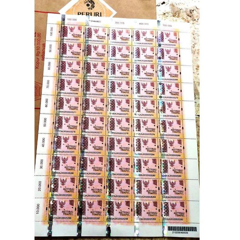 

↓ MATERAI 10000 ORIGINAL 100% MATERAI 10RB MATERAI 10.000 KANTOR POS INDONESIA ㆁ