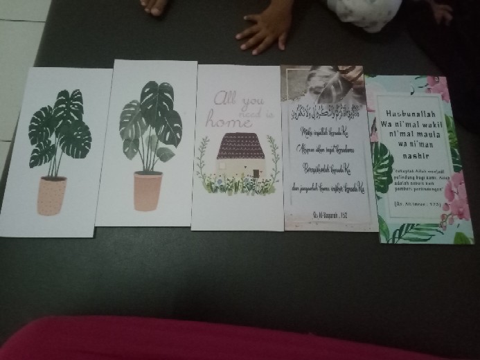 Hiasandinding/bunga/walldekor/dekorasi/hiasangantung/shabbychic/poster/gambar Quotes/islam/motivasi