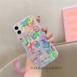 Soft Phone Cover Laser Case    iPhone 11 Silison TPU Case