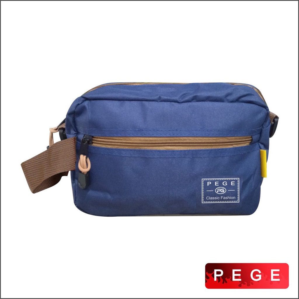 Tas Selempang Bahu Pria Multifungsi Bisa Untuk Pouch Slingbag Slempang Model Simpel Kasual - PG 8894