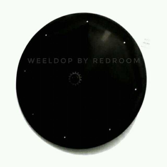 Wheeldop Sepeda Custom Black Polos Fiber 1627