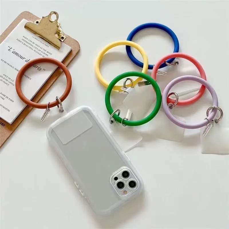 【COD Tangding】Tali Lanyard Bahan Silikon Anti Hilang Untuk Handphone Universal