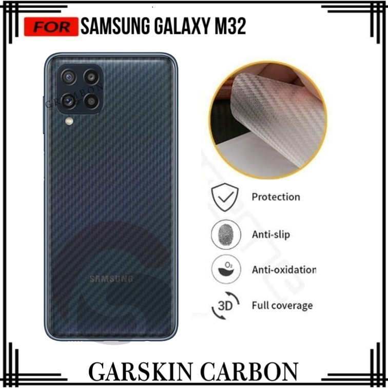 PROMO GARSKIN SAMSUNG GALAXY M32 ANTI GORES BELAKANG HANDPHONE ANTI LENGKET BEKAS LEM
