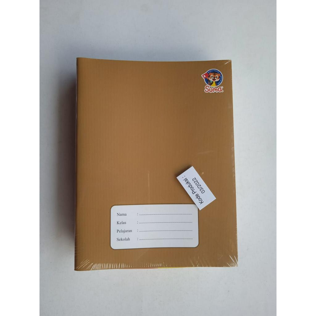 

BUKU TULIS PENDEK SAMPUL COKLAT 38 LEMBAR 1 PAK ISI 10 BUKU