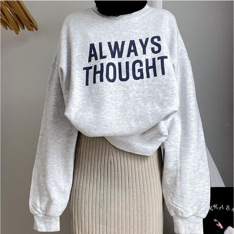 Always sweater oversize atasan wanita