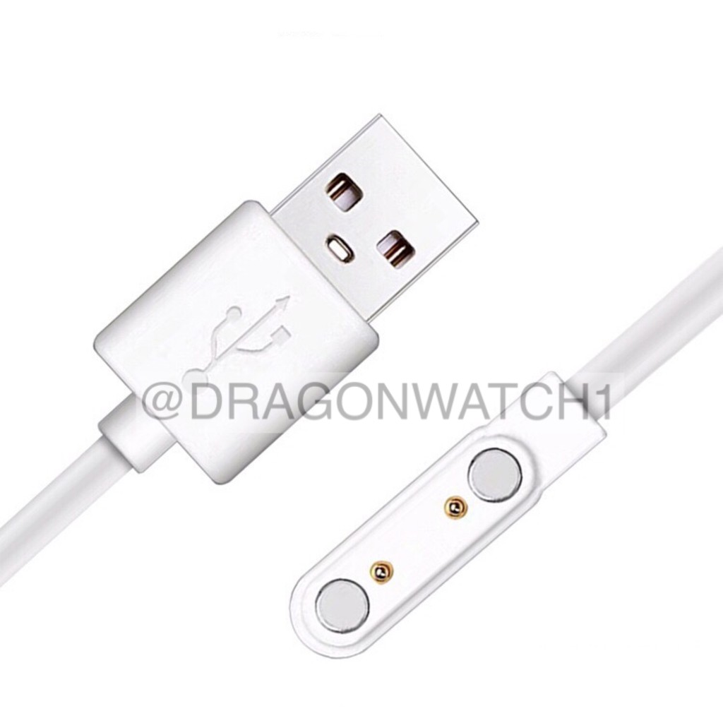 [Ready Stork] Kabel charger jam imo smartwatch Q12 anti air kabel data cas magnet waterproff   A07