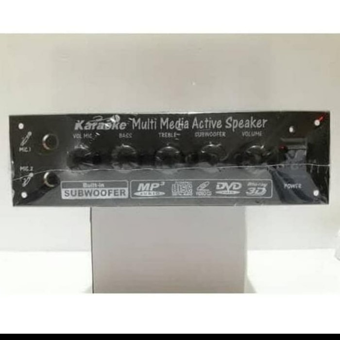 Kit Speaker aktif setereo DMS 1200 Platinum mic subwoofer / Dms1200