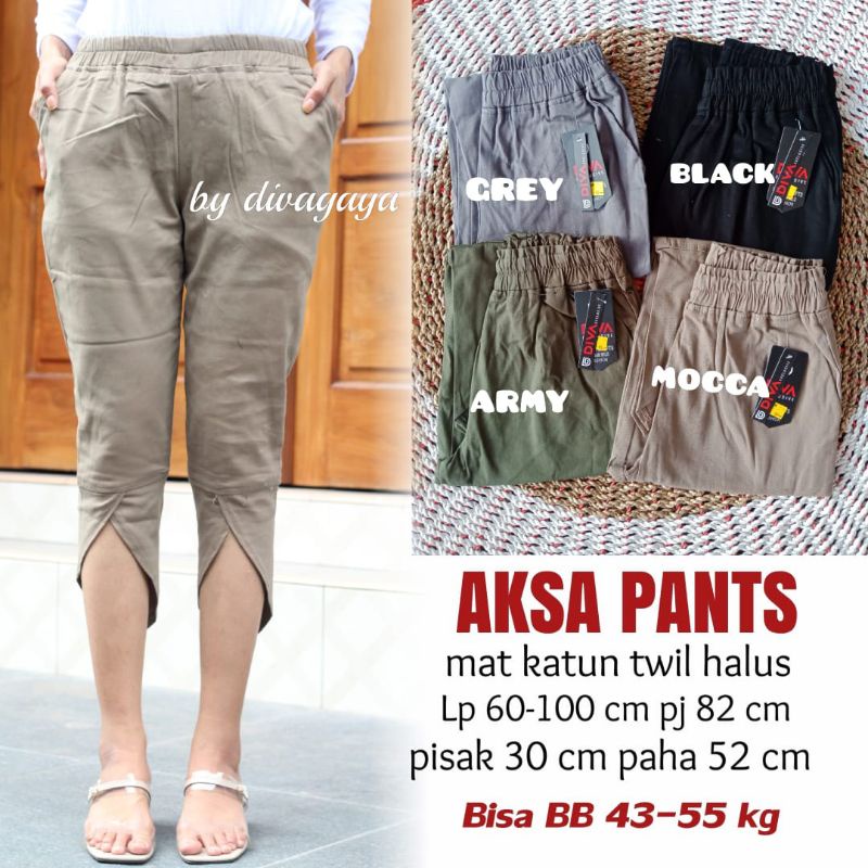 AKSA PANTS MODEL LANCIP TERBARU