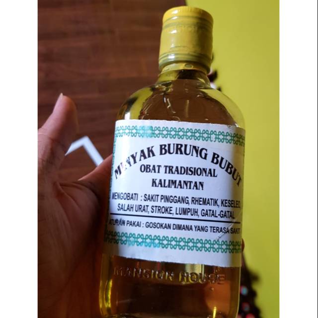 

GROSIR HERBAL TERMURAH MINYAK BURUNG BUBUT OBAT TRADISIONAL KALIMANTAN BOTOL BESAR