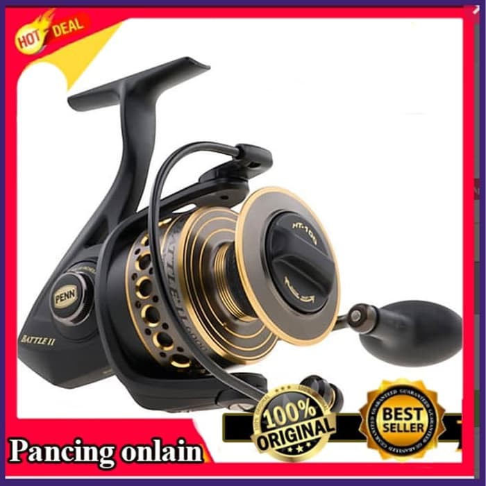 Reel Pancing Reel Penn 2000 Battle II 2000 Spinning Alat Pancing penn