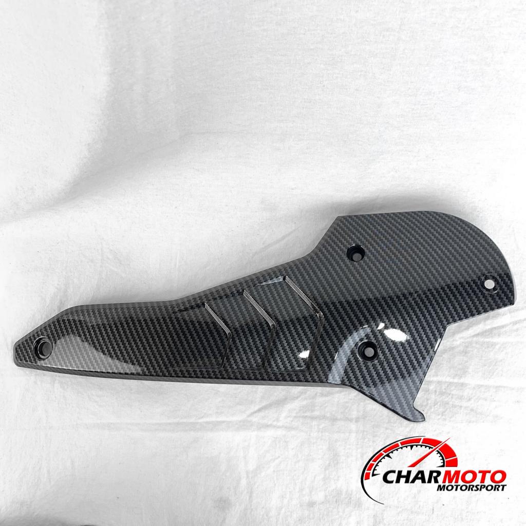 Tutup CVT Bagian Depan PCX 160 Karbon Nemo / Cover CVT Front Carbon Original PNP - Charmoto