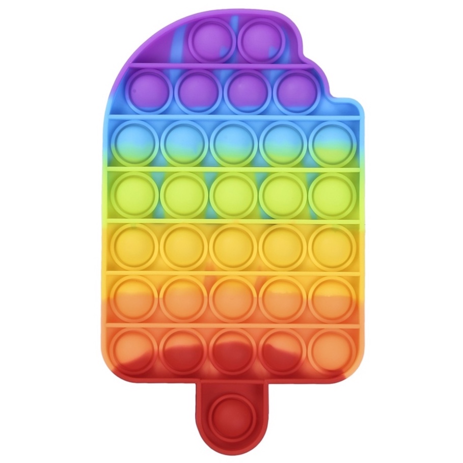 Pop It Rainbow / Fidget Toy-Ice Cream