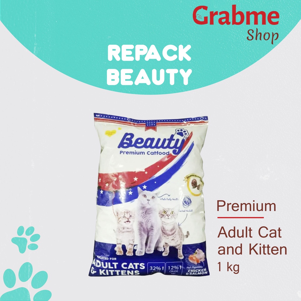 Makanan Kucing Murah BEAUTY Premium 7pcs &amp; BEAUTY Gold 7pcs ( GRAB GOSEND )