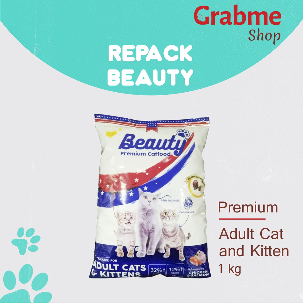 Makanan Kucing Murah BEAUTY Premium 7pcs &amp; BEAUTY Gold 7pcs  ( EKSPEDISI )