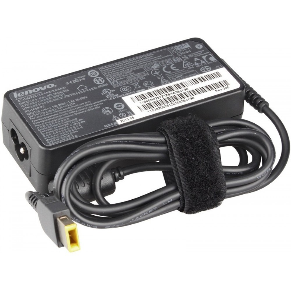 Adaptor IBM Lenovo 20V 3.25A PA-1650-72 SQUARE PIN CENTRAL