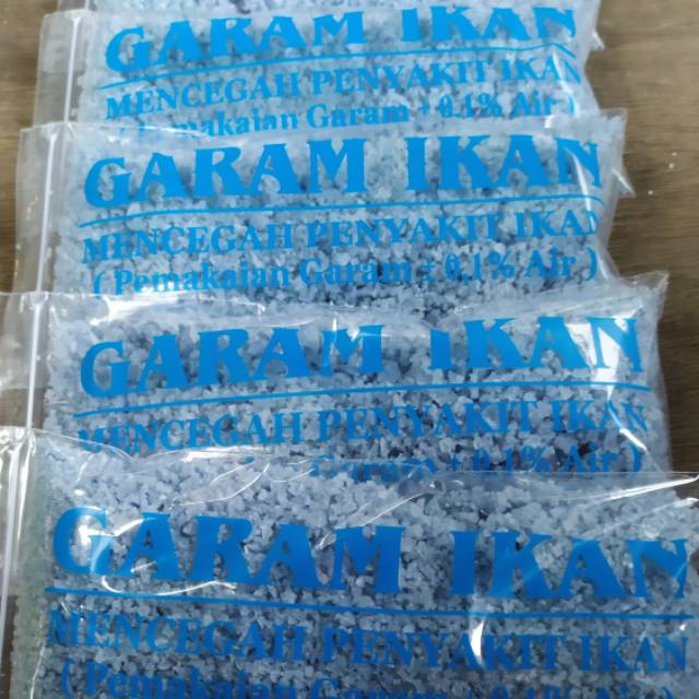 GARAM IKAN BIRU BLUE SALT dengan probiotik 500GR