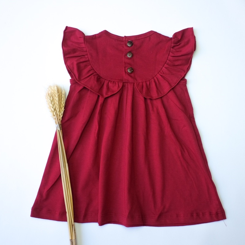 MINIQUIN Kamelia Dress (Baju Bayi Perempuan 0 - 2 Tahun)